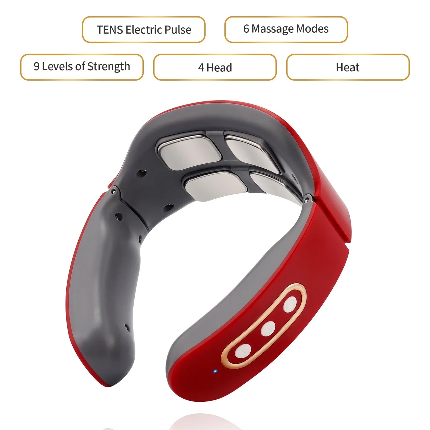 6 Modes Electric Neck Massager - Wellness and Tech