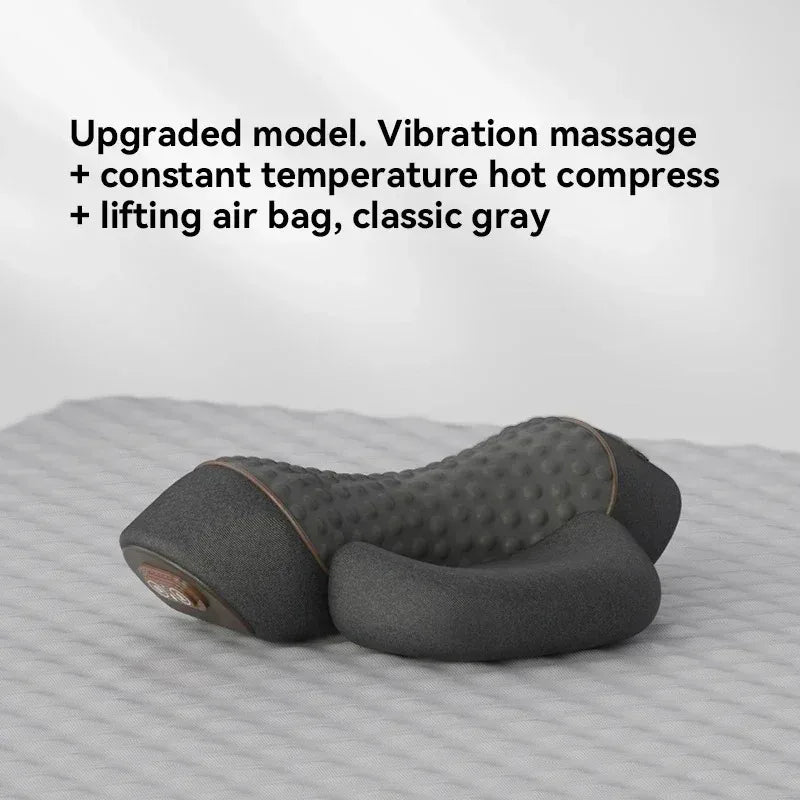 Electric Neck Massager |Cervical Pillow |Hot Compress - Wellness and Tech
