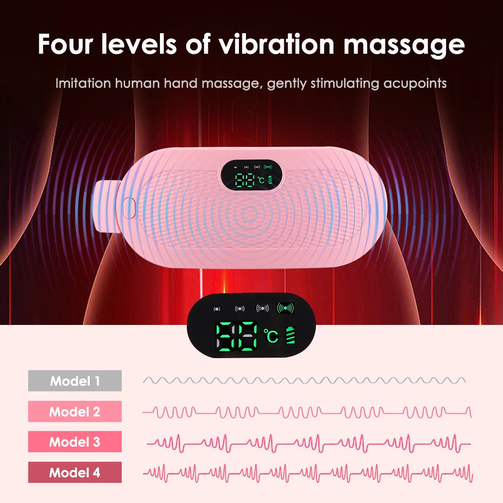Electric Heating Pad for Period Cramp Relief - Wellness and Tech