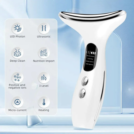 RF Skin Tightening | Face Lifting Device for Wrinkle | Anti Aging Ems Skin Rejuvenation - Wellness and Tech