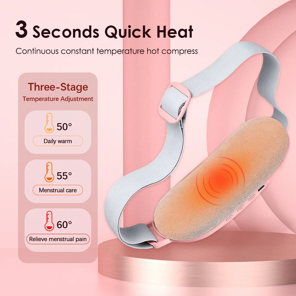 Electric Heating Pad for Period Cramp Relief - Wellness and Tech