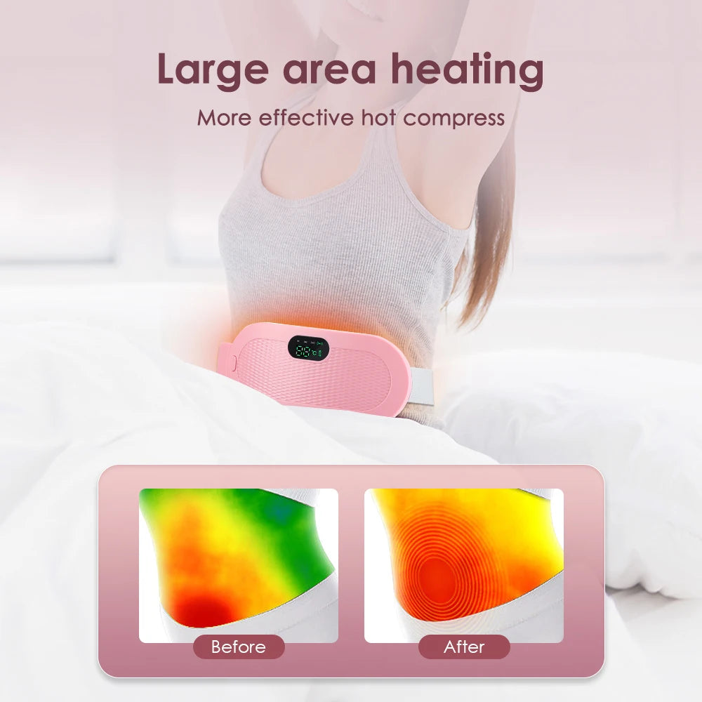 Electric Heating Pad for Period Cramp Relief - Wellness and Tech
