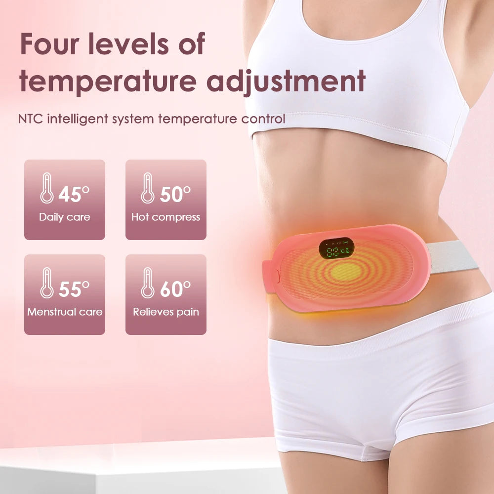 Electric Heating Pad for Period Cramp Relief - Wellness and Tech