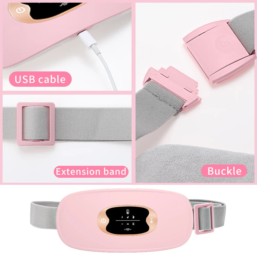 Electric Heating Pad for Period Cramp Relief - Wellness and Tech