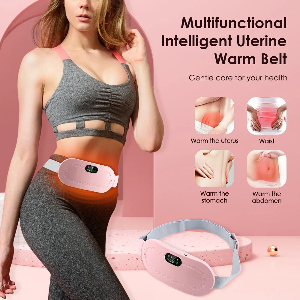Electric Heating Pad for Period Cramp Relief - Wellness and Tech