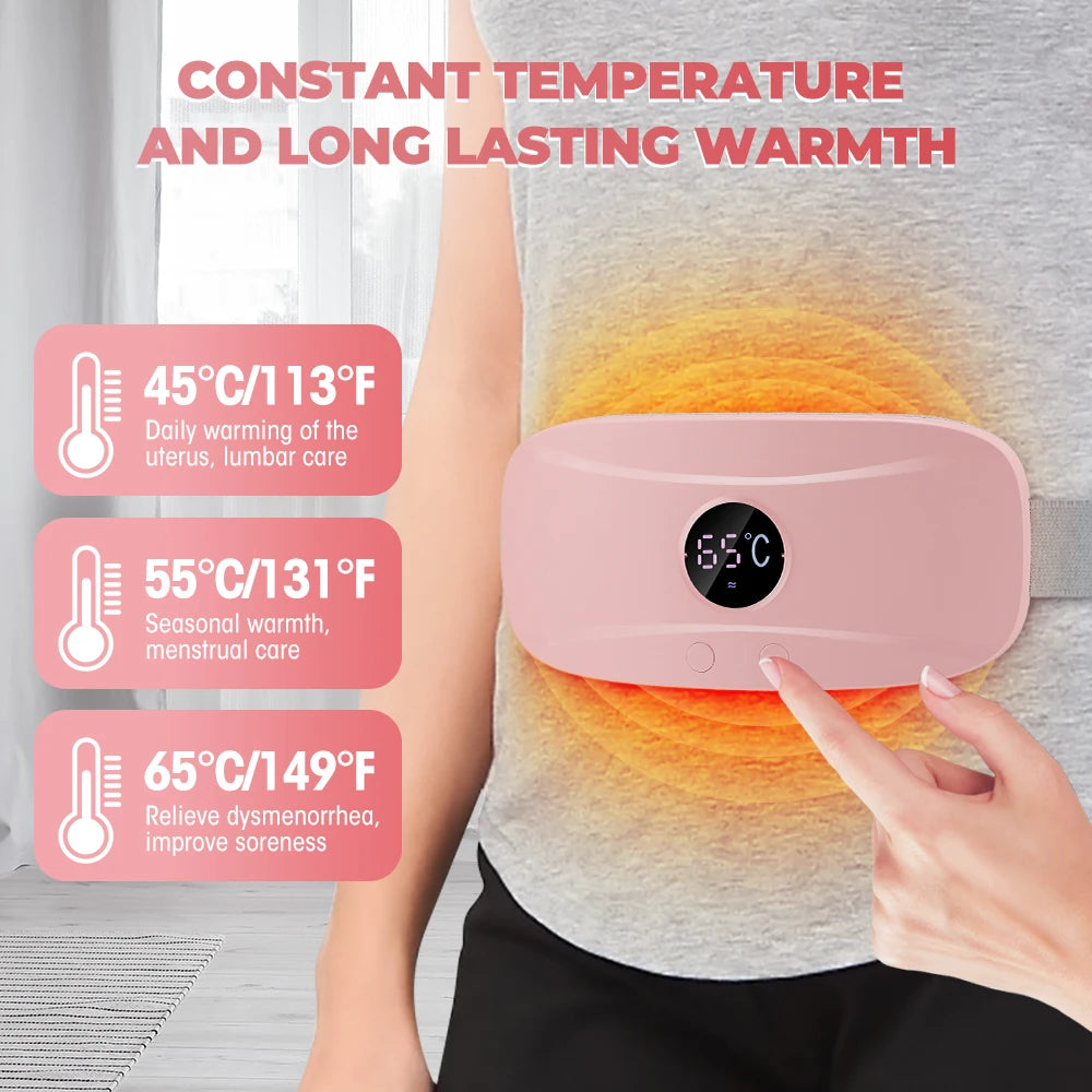 Electric Heating Pad for Period Cramp Relief - Wellness and Tech