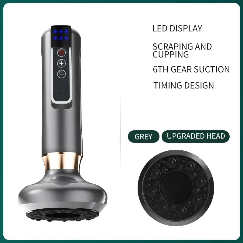 Electric Cupping Massager | Anti-Cellulite Vacuum Suction Cup - Wellness and Tech