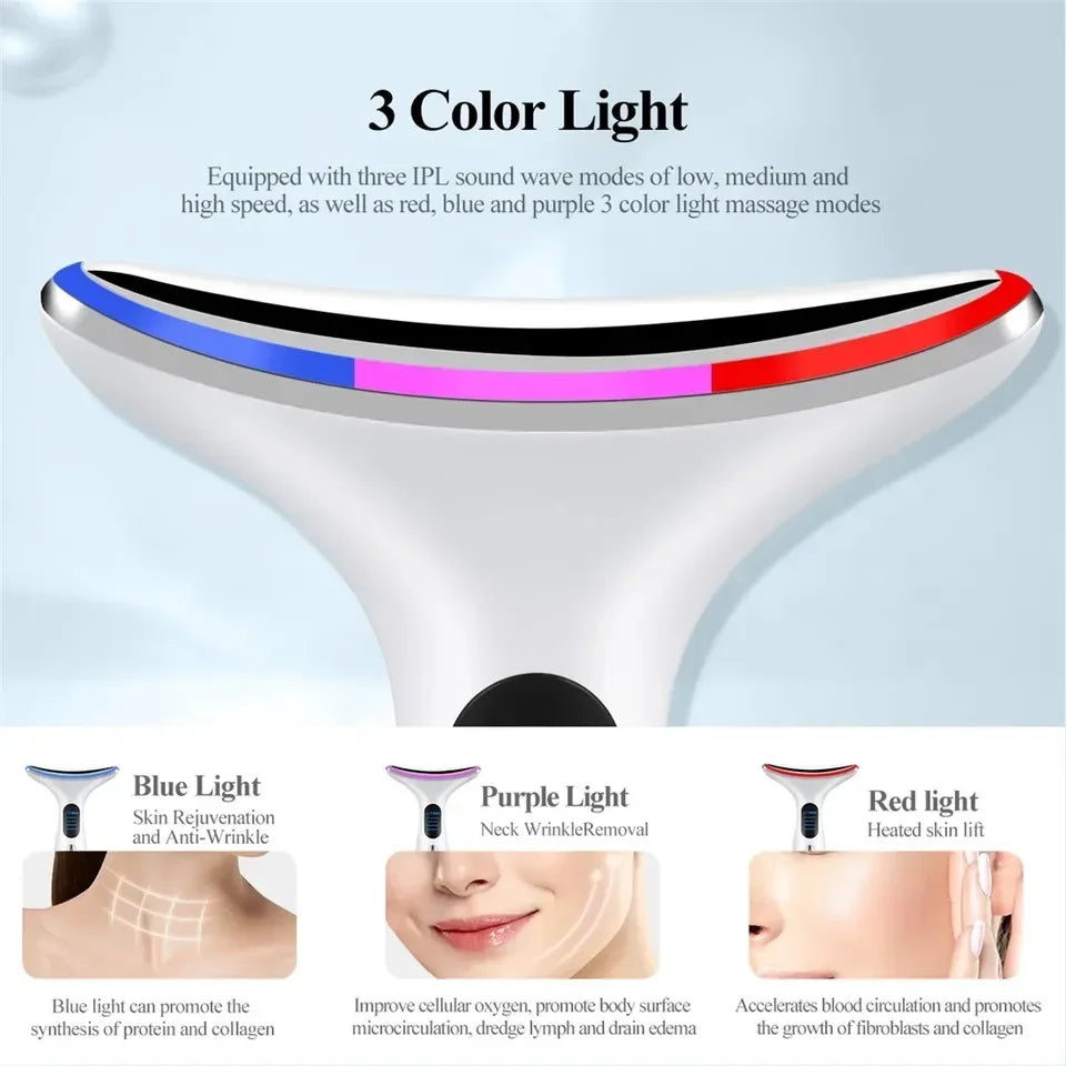 RF Skin Tightening | Face Lifting Device for Wrinkle | Anti Aging Ems Skin Rejuvenation - Wellness and Tech