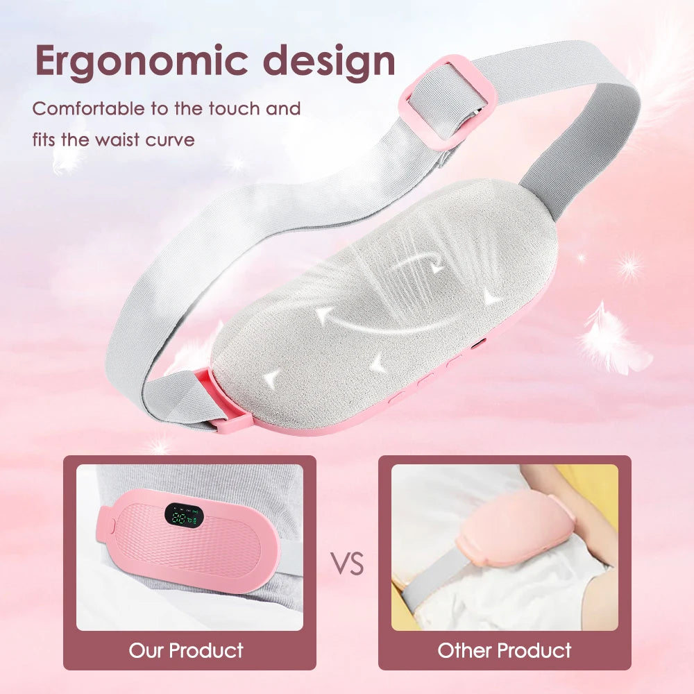 Electric Heating Pad for Period Cramp Relief - Wellness and Tech