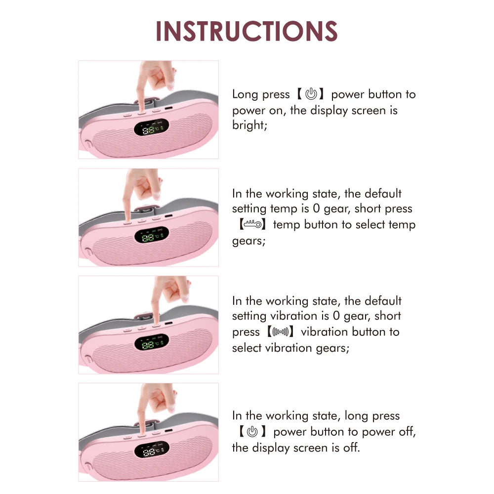 Electric Heating Pad for Period Cramp Relief - Wellness and Tech