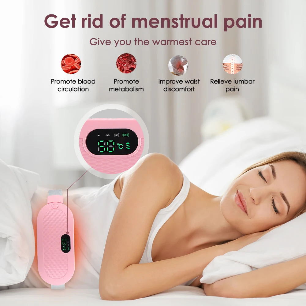 Electric Heating Pad for Period Cramp Relief - Wellness and Tech