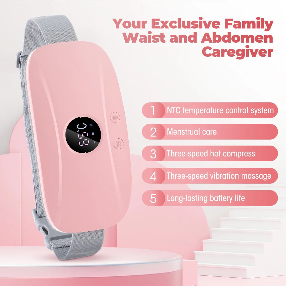 Electric Heating Pad for Period Cramp Relief - Wellness and Tech