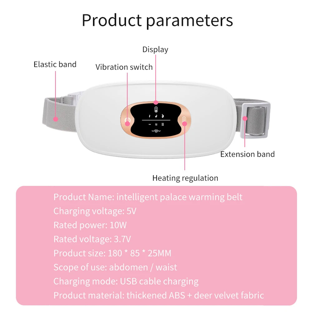Electric Heating Pad for Period Cramp Relief - Wellness and Tech