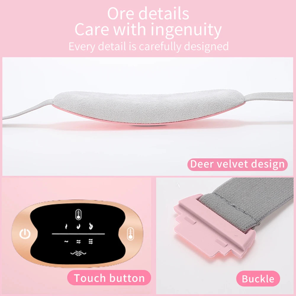 Electric Heating Pad for Period Cramp Relief - Wellness and Tech