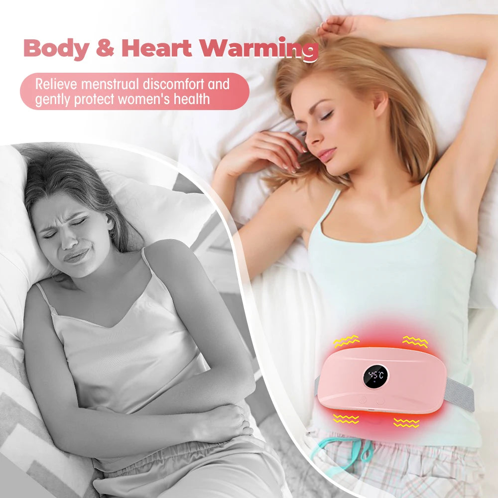 Electric Heating Pad for Period Cramp Relief - Wellness and Tech