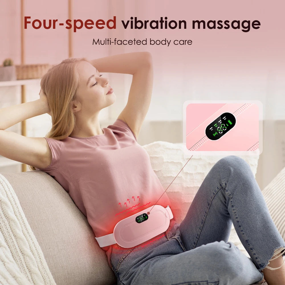 Electric Heating Pad for Period Cramp Relief - Wellness and Tech