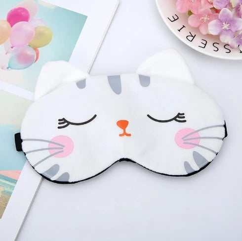 Cute Sleeping Mask - Animal Faces - Wellness and Tech