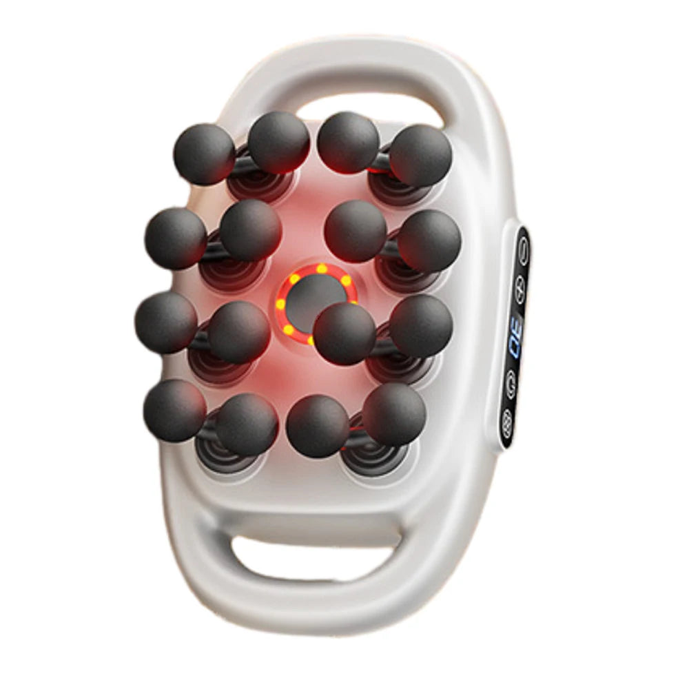 16 Head Fascia Gun High Frequency Vibration Body Massage Machine - Wellness and Tech