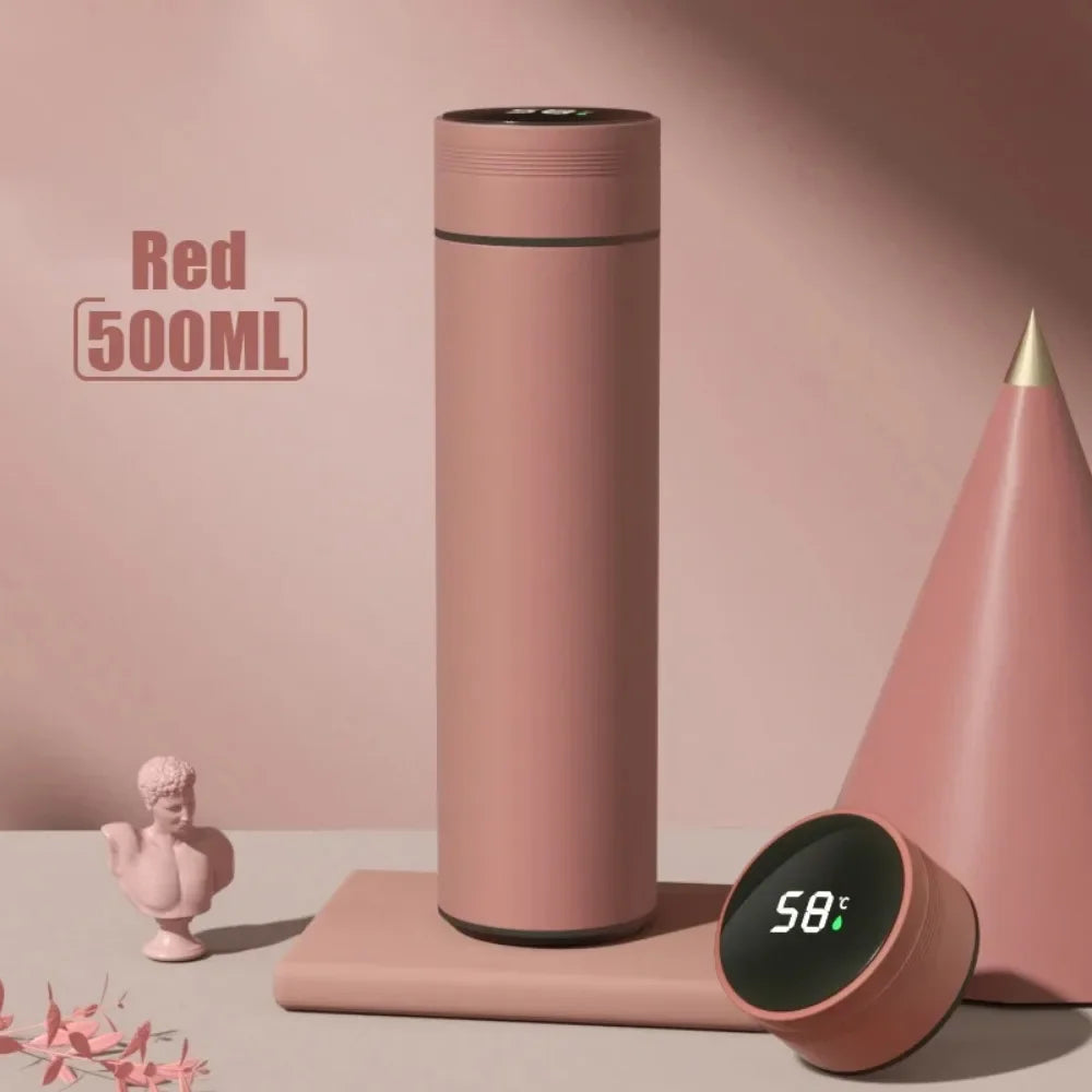 500ML Thermos Bottle | Smart Cup Digital with Temperature Display| Thermos Bottle Long-lasting Heat