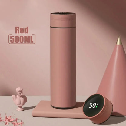 500ML Thermos Bottle | Smart Cup Digital with Temperature Display| Thermos Bottle Long-lasting Heat
