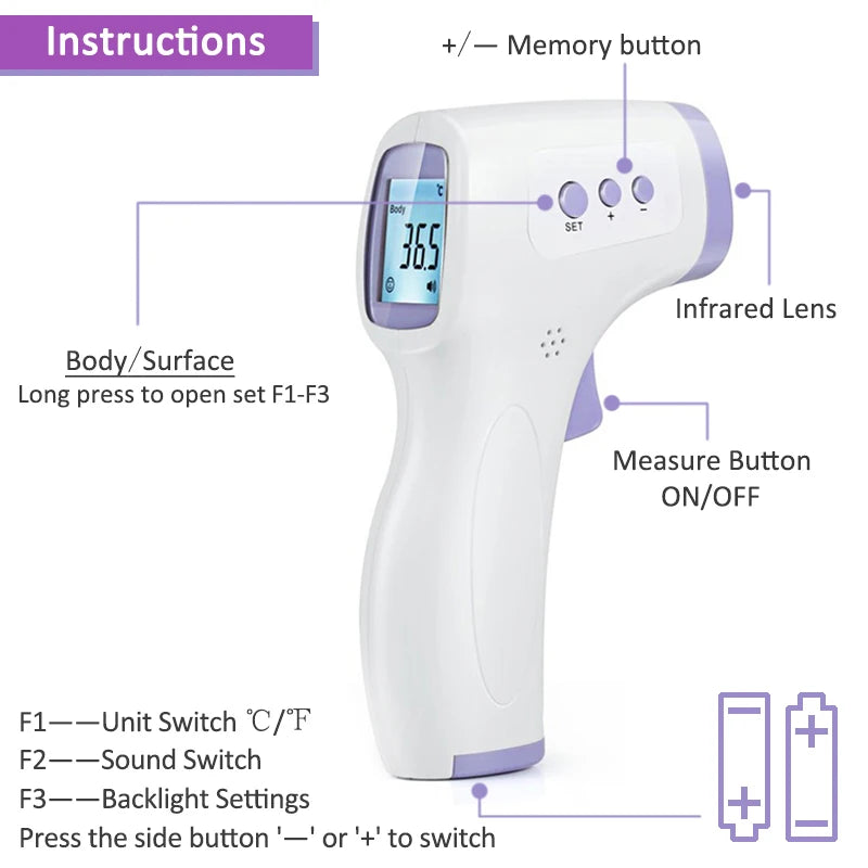 Multifunction thermometer - Wellness and Tech