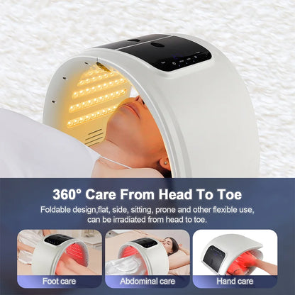 7 Colors LED Photon Machine With Nano Spray | Skin Moisturizing - Wellness and Tech