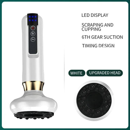 Electric Cupping Massager | Anti-Cellulite Vacuum Suction Cup - Wellness and Tech