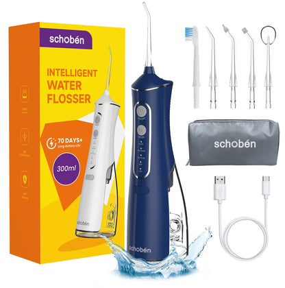 Adult Portable Oral Irrigator - Water Flosser - Wellness and Tech