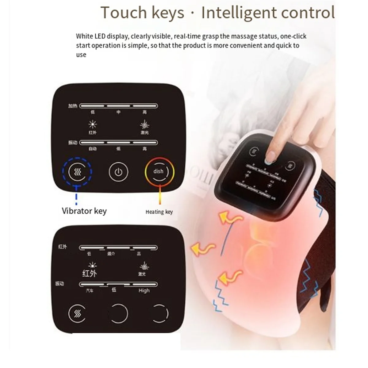 Physiotherapy Infrared Knee Massager - Wellness and Tech