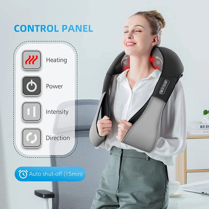 Back, Shoulder and Neck Massager - Wellness and Tech