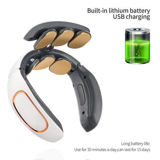 6 Modes Electric Neck Massager