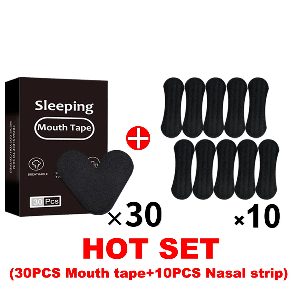 30/300Pcs Sleeping Mouth Tape - Wellness and Tech