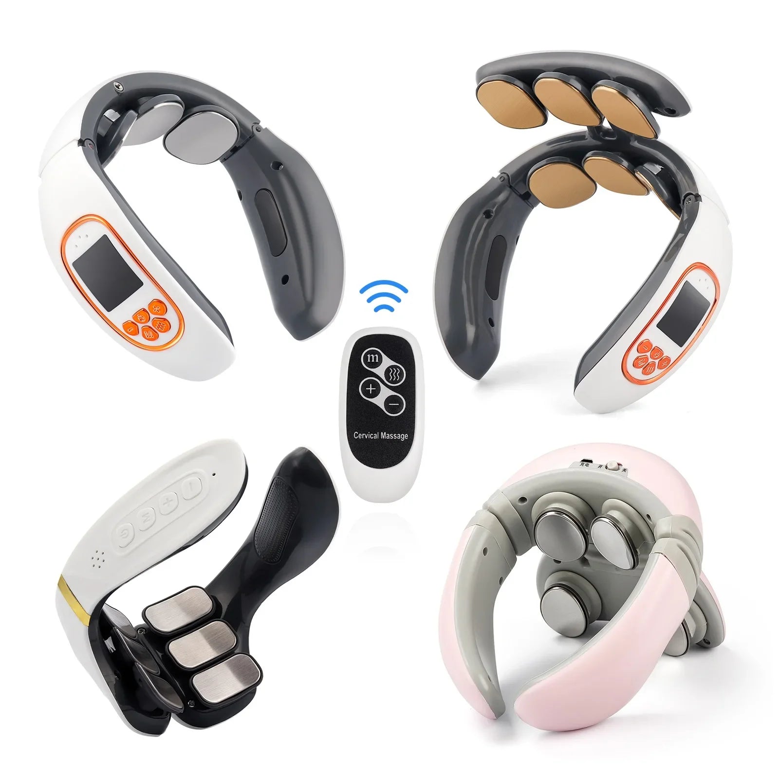 6 Modes Electric Neck Massager - Wellness and Tech