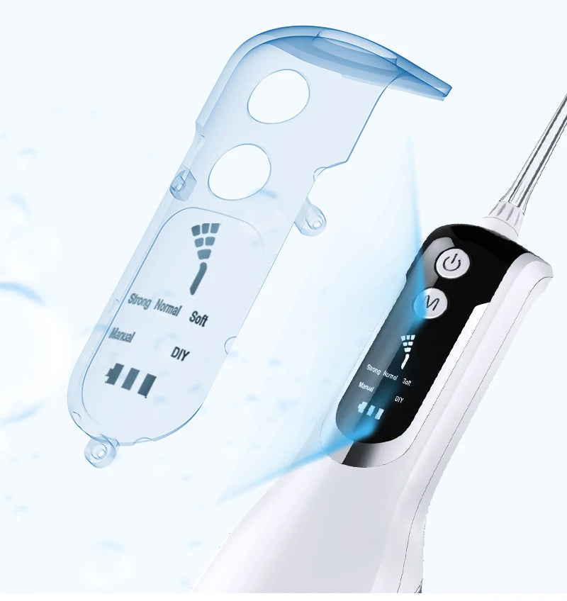 Adult Portable Oral Irrigator - Water Flosser - Wellness and Tech