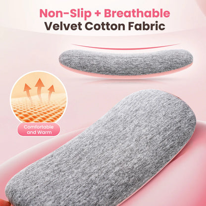 Women Menstrual Heating Pads Effective Hot Compress Period Relief Belt Rechargeable Heated Waist Massager Gifts for Female - Wellness and Tech