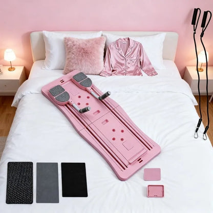 Lightweight 8-in-1 Folding Pilates Board