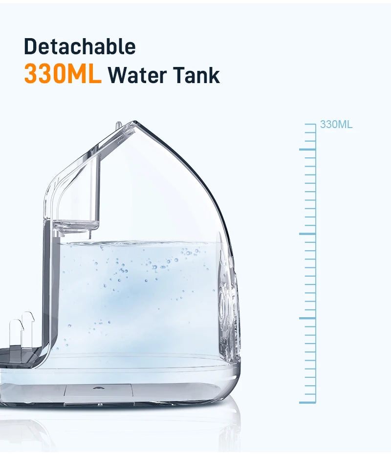 Adult Portable Oral Irrigator - Water Flosser - Wellness and Tech