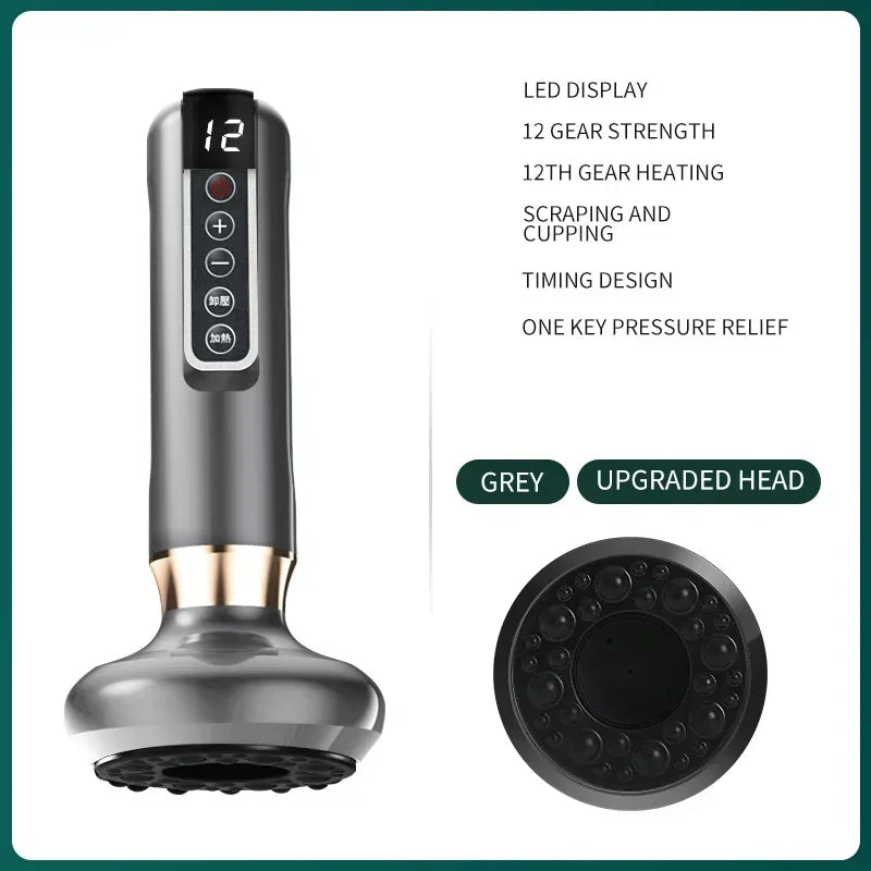 Electric Cupping Massager | Anti-Cellulite Vacuum Suction Cup - Wellness and Tech