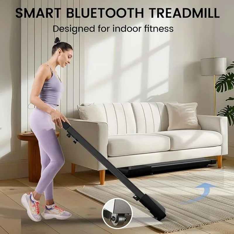 Ultra-Slim Under-Desk Treadmill with Digital Display
