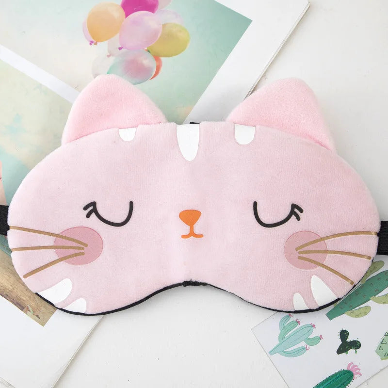 Cute Sleeping Mask - Animal Faces - Wellness and Tech