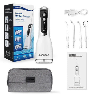 Adult Portable Oral Irrigator - Water Flosser - Wellness and Tech