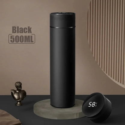 500ML Thermos Bottle | Smart Cup Digital with Temperature Display| Thermos Bottle Long-lasting Heat