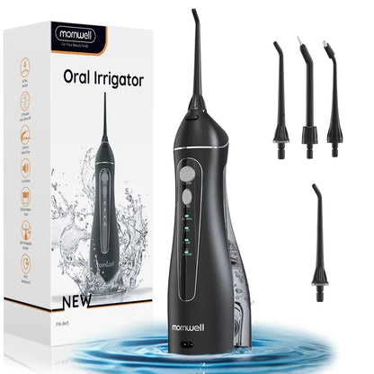 Adult Portable Oral Irrigator - Water Flosser - Wellness and Tech