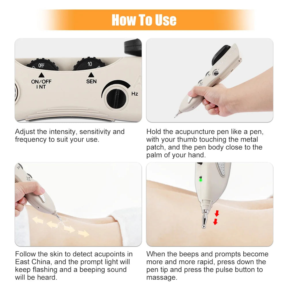 Electronic Acupuncture  Point Detector - Wellness and Tech