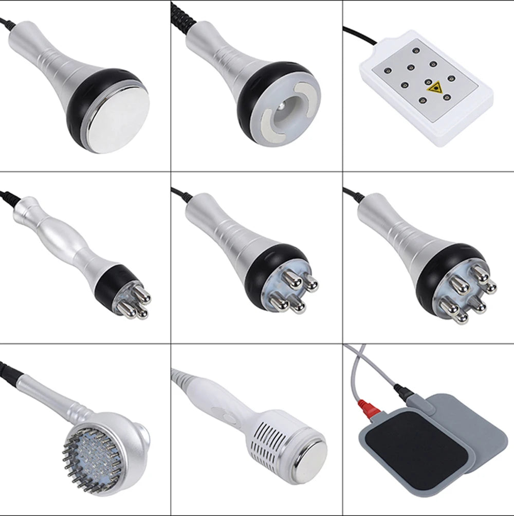 Newest 9 In 1 Lipolaser Cavitation Slimming Machine - RF Skin Lifting Radio Frequency - Wellness and Tech