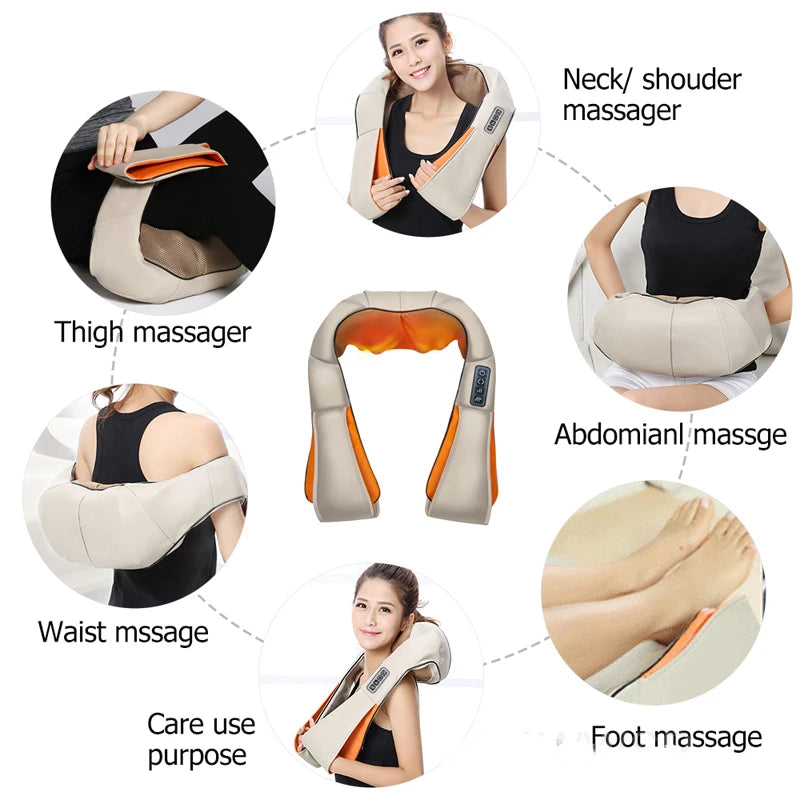 Back, Shoulder and Neck Massager - Wellness and Tech