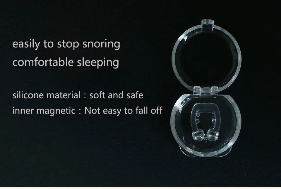 Magnetic Anti Snore Nose Clip - Wellness and Tech