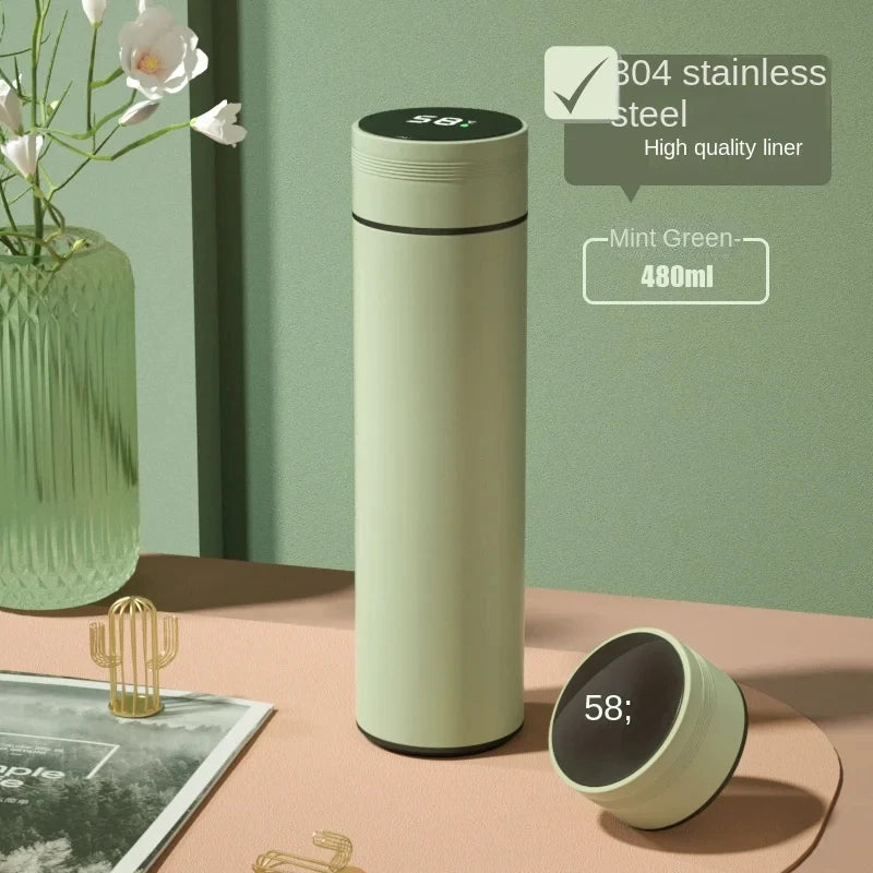 500ML Thermos Bottle | Smart Cup Digital with Temperature Display| Thermos Bottle Long-lasting Heat