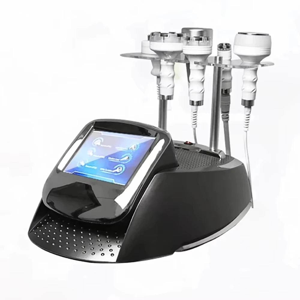 80k Cavitation + RF+ Vacuum Body Slimming Fat Burner Health Machine 6 in 1 Ultrasound Massager--Weight Loss Beauty Device - Wellness and Tech
