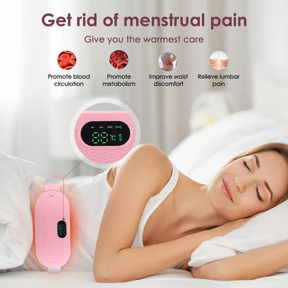 Electric Heating Pad for Period Cramp Relief - Wellness and Tech